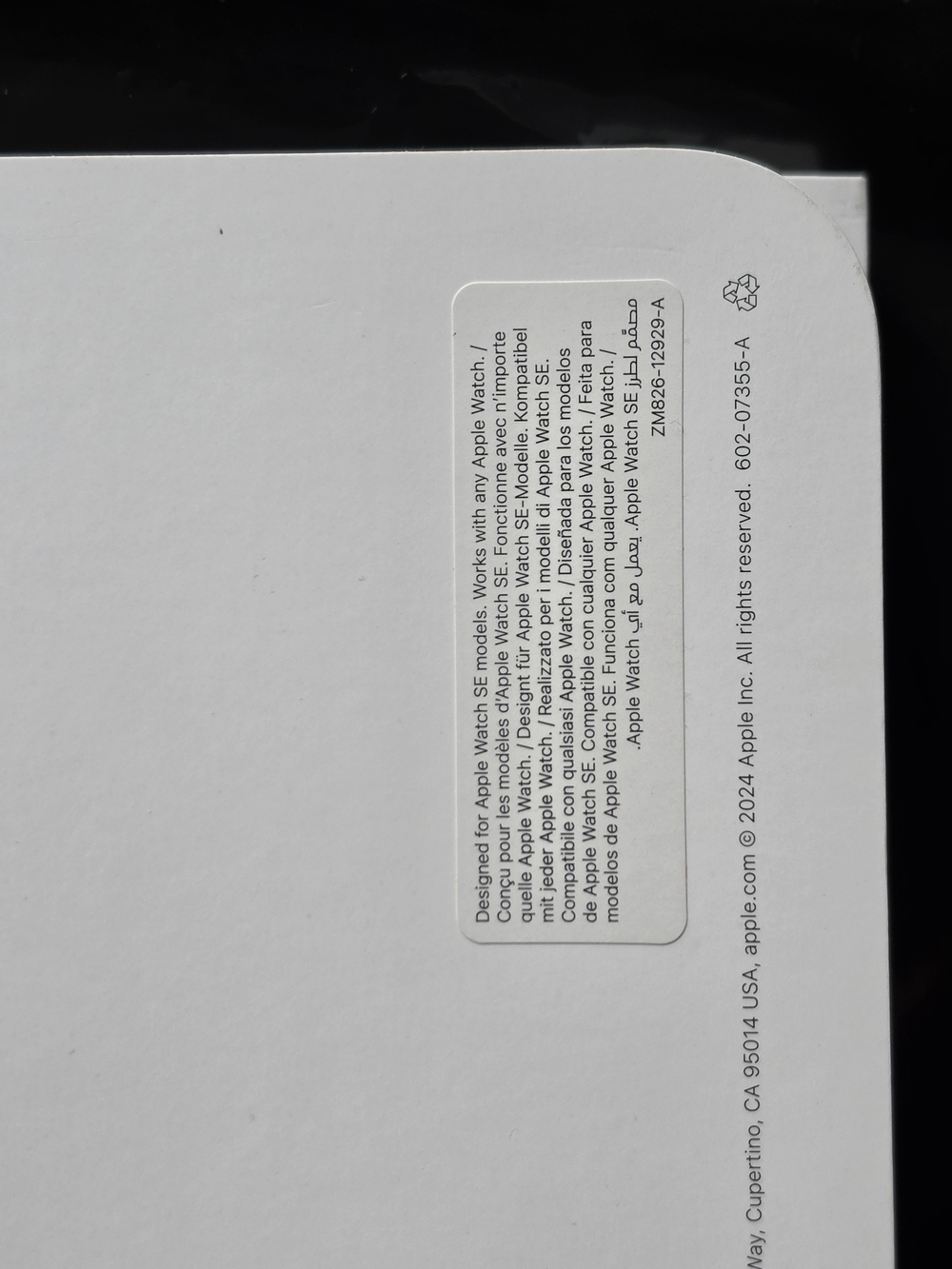 Apple Watch Blue Sport Band 40MM S/M - Picture 4 of 4